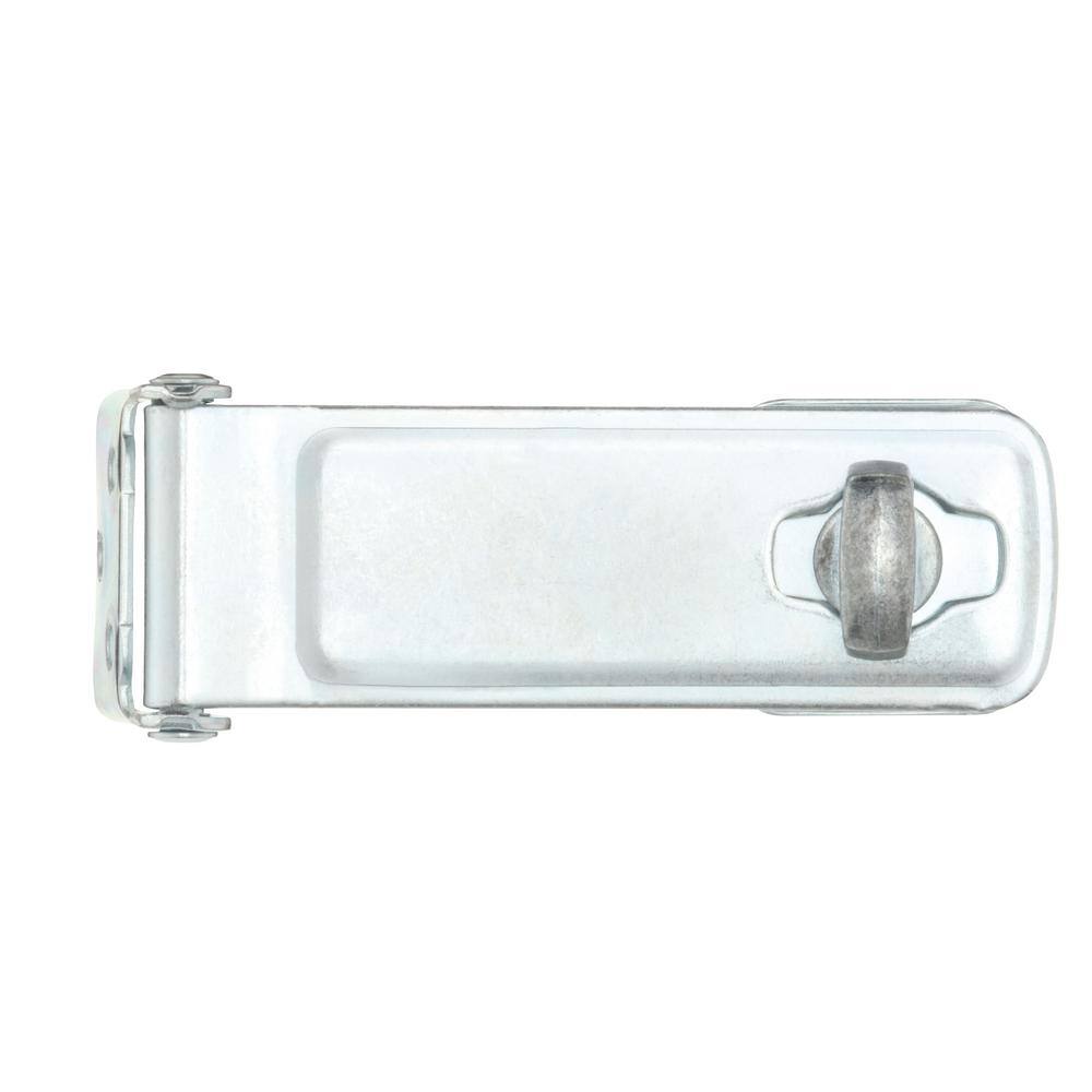 Everbilt 4-1/2 in. Zinc-Plated Latch Post Safety Hasp