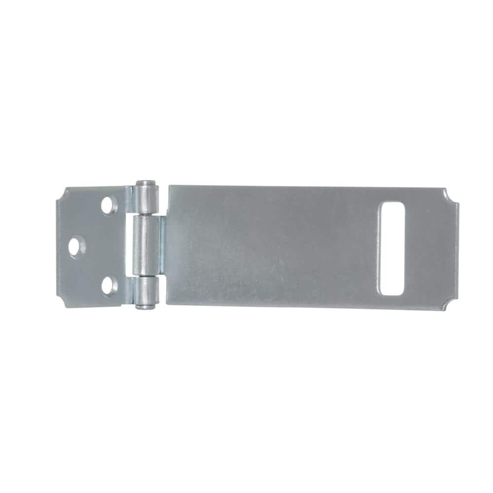 Everbilt 4-1/2 in. Zinc-Plated Adjustable Staple Safety Hasp