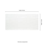 Metro Blanco 12 in. x 24 in. Matte Porcelain Fabric Look Floor and Wall Tile (16 sq. ft./Case)