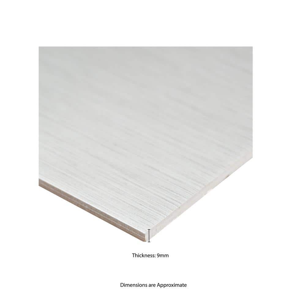 Metro Blanco 12 in. x 24 in. Matte Porcelain Fabric Look Floor and Wall Tile (16 sq. ft./Case)
