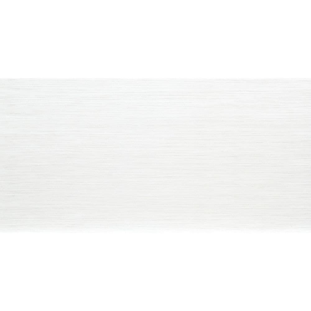 Metro Blanco 12 in. x 24 in. Matte Porcelain Fabric Look Floor and Wall Tile (16 sq. ft./Case)