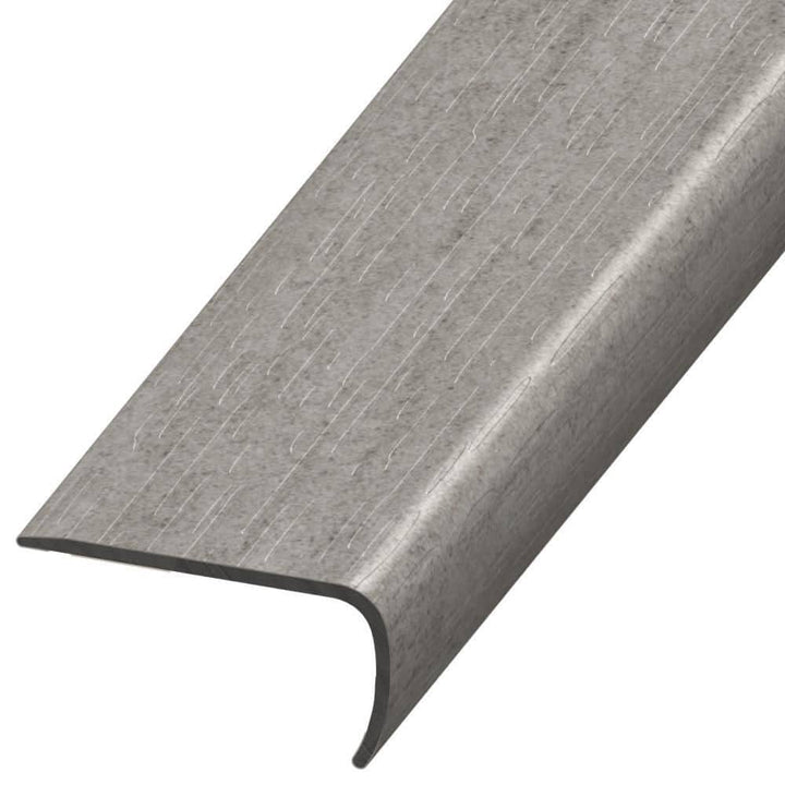 Classy Chic Metro Grey 1 in. T x 2 in. W x 94 in. L Stair Nose Molding