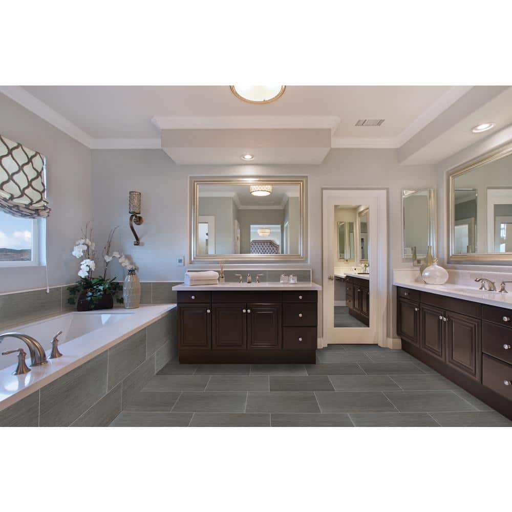 Exclusive MSI Metro Glacier 12 in. x 24 in. Matte Porcelain Floor and Wall Tile (16 sq. ft./case)
