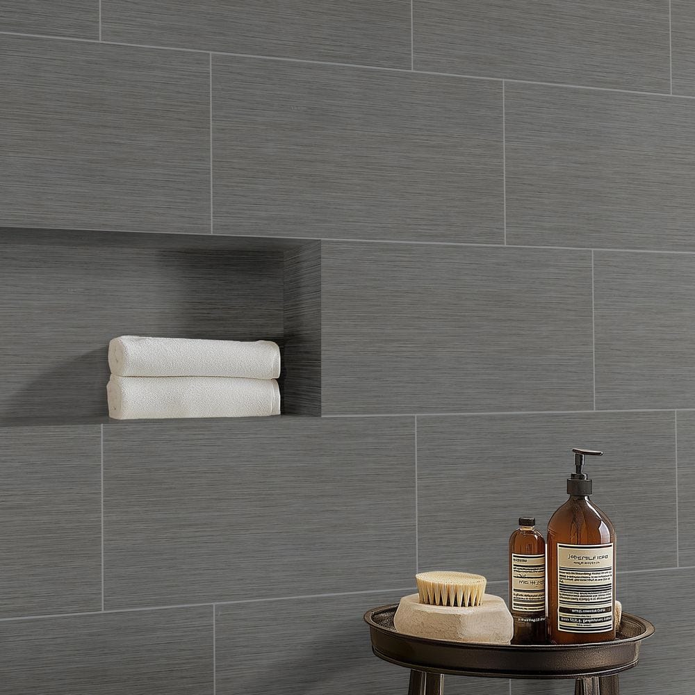 Exclusive MSI Metro Glacier 12 in. x 24 in. Matte Porcelain Floor and Wall Tile (16 sq. ft./case)