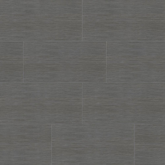 MSI Metro Gris 12 in. x 24 in. Matte Porcelain Stone Look Floor and Wall Tile (16 sq. ft. /Case)