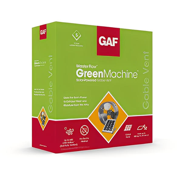 Master Flow Solar Powered Gable Vent 500 CFM image 2