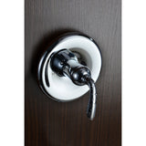 ANZZI Meno Series Single-Handle 1-Spray Tub and Shower Faucet, Brushed Nickel, 11.39-in Rain Showerhead