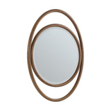 James Martin Vanities Esca 28 x 38 Inch Mid-Century Walnut Vanity Mirror