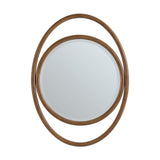 James Martin Vanities Esca 28 x 38 Inch Mid-Century Walnut Vanity Mirror