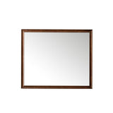 James Martin Vanities Glenbrook 48" Mid-Century Walnut Vanity Mirror