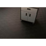 G-Floor Levant 5 ft. x 10 ft. Midnight Black Vinyl Universal Flooring
