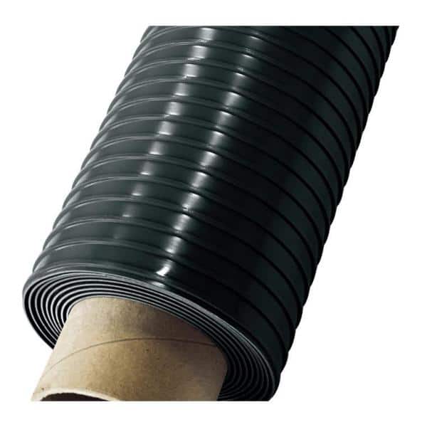 G-Floor Rib 5 ft. x 10 ft. Midnight Black Vinyl Garage Flooring Cover and Protector
