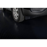 G-Floor Coin 10 ft. x 24 ft. Midnight Black Commercial Grade Vinyl Garage Flooring Cover and Protector