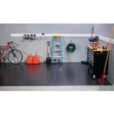 G-Floor Coin 5 ft. x 10 ft. Midnight Black Commercial Grade Vinyl Garage Flooring Cover and Protector