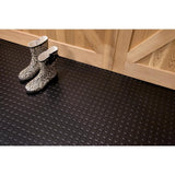 G-Floor Coin 5 ft. x 10 ft. Midnight Black Commercial Grade Vinyl Garage Flooring Cover and Protector