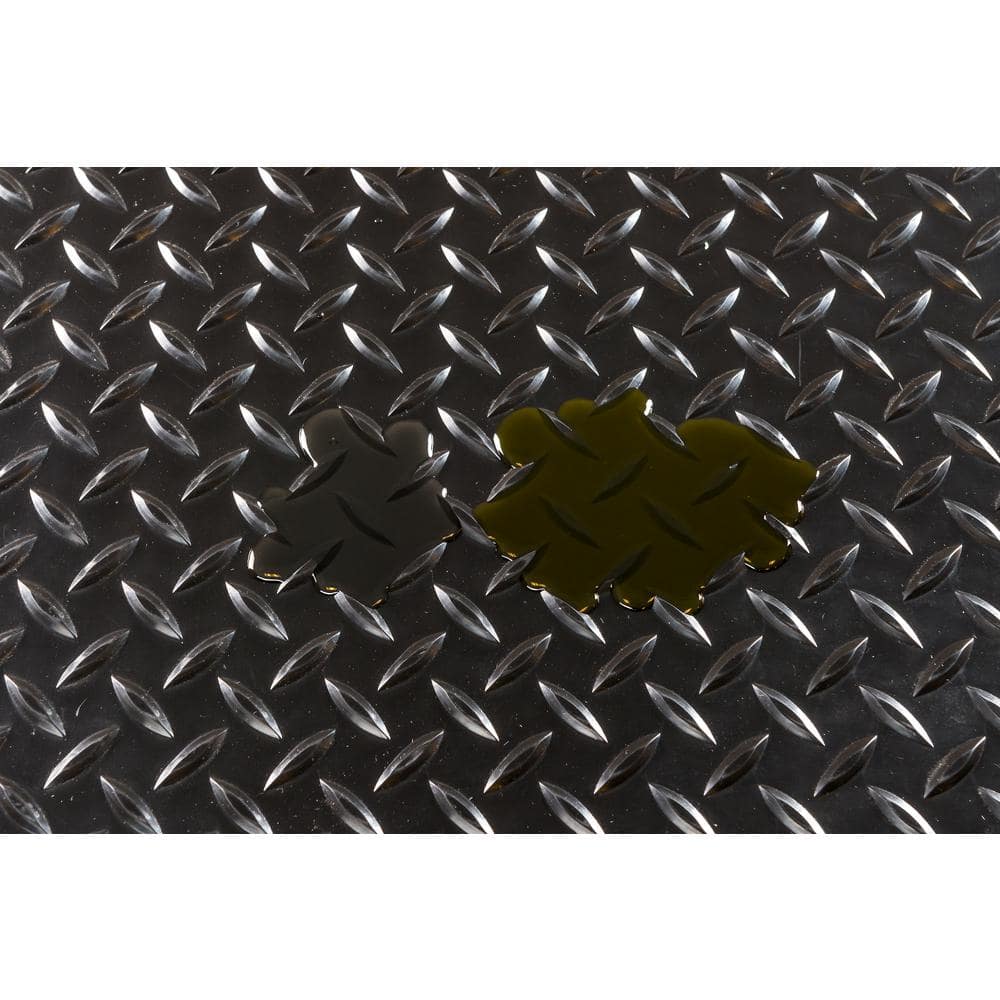 G-Floor Diamond Tread 10 ft. x 24 ft. Midnight Black Commercial Grade Vinyl Garage Flooring Cover and Protector