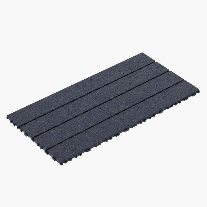 WRIGHTMASTER 1ft. x 1ft. Quick Deck Polypropylene Interlocking Deck Tile in Midnight Blue (48 sq. ft. per Box)