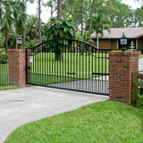 Mighty Mule Medium Duty Single Swing Gate Opener Smart and Solar Capable