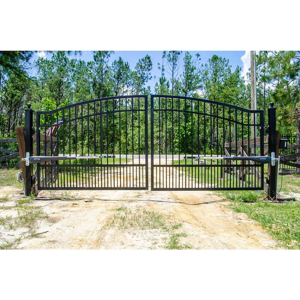 Mighty Mule Heavy Duty Dual Swing Gate Opener Smart and Solar Capable