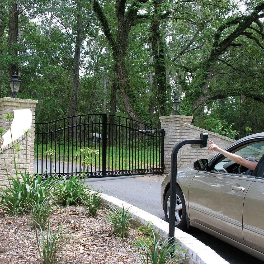 Mighty Mule Digital Keypad and Mounting Post Kit for Gate Openers