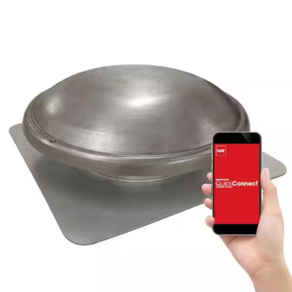Master Flow Roof Mount Power Attic Vent 1250 CFM (Quick Connect) image 3