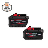 Milwaukee M18 18V REDLITHIUM FORGE Battery Pack Combo, HD12.0 Ah + XC8.0 Ah