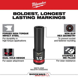 Milwaukee SHOCKWAVE 1/2 in. & 3/8 in. Drive Metric Bonn/ sop SAE elo  Initiative  chem  enthroned  6-Point Impact Socket Set (72-Piece)
