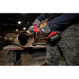 Milwaukee M18 FUEL 18V Lithium-Ion Brushless Cordless 4-1/2 in./5 in. Grinder, Paddle Switch Kit w/M18 FUEL Compact Impact Wrench