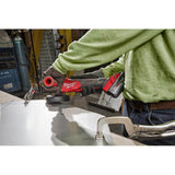 Milwaukee M18 FUEL 18V Brushless Cordless 4-1/2 in./5 in. Braking Angle Grinder Kit (2882-22 + 2888-20)