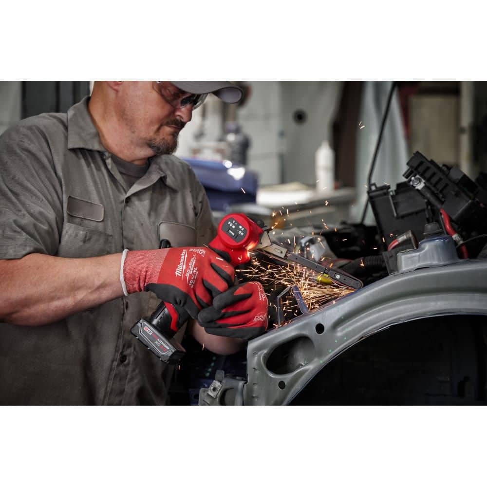 Milwaukee M12 FUEL 12-Volt Lithium-Ion Brushless Cordless 1/2 in. x 18 in. Bandfile with M12 2 in. Planer