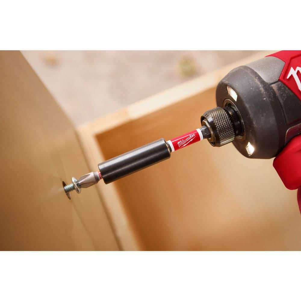 Milwaukee SHOCKWAVE Impact Duty 6 in. Magnetic Bit Holder, 1/4 in. Hex