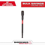 Milwaukee SHOCKWAVE Impact Duty 6 in. Magnetic Locking Bit Holder (48-32-4532)