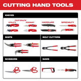 Milwaukee 30 in. & 18 in. Bolt Cutter Set, 1/2 in. & 3/8 in. Max Cut Capacity