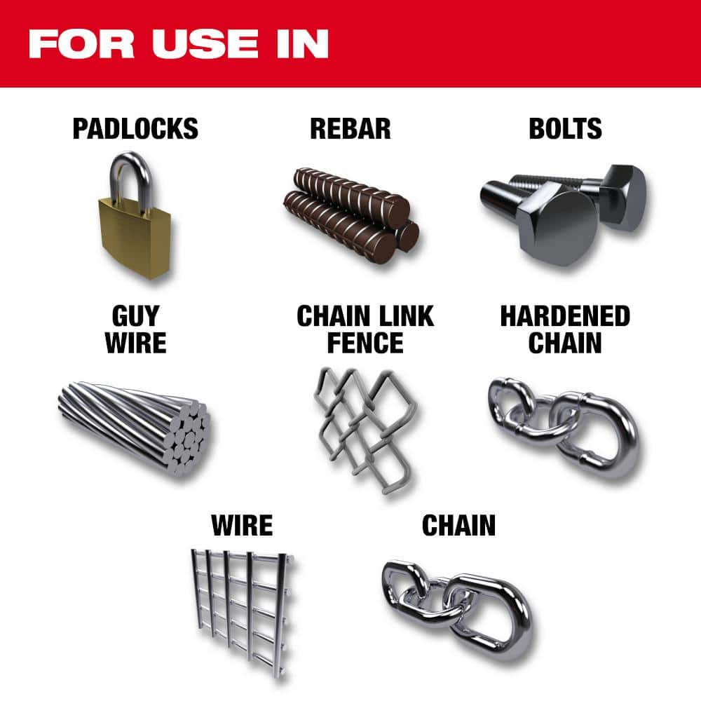 Milwaukee 24 in. & 14 in. Bolt Cutter Set, 7/16 in. and 5/16 in. Max Cut Capacity
