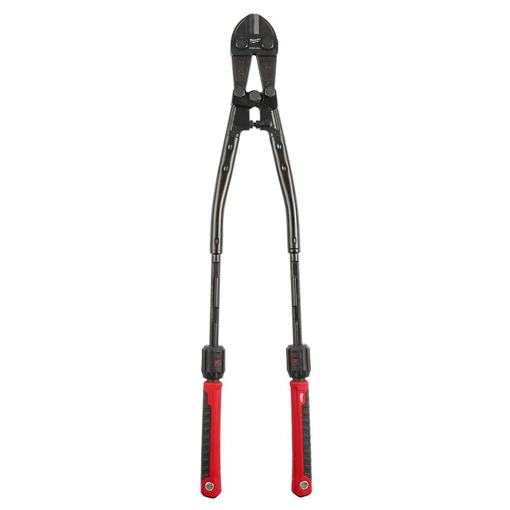 Milwaukee 24 in. Adaptable Bolt Cutter with POWERMOVE Extendable Handles + 14 in. Adaptable Bolt Cutter (Set of 2)
