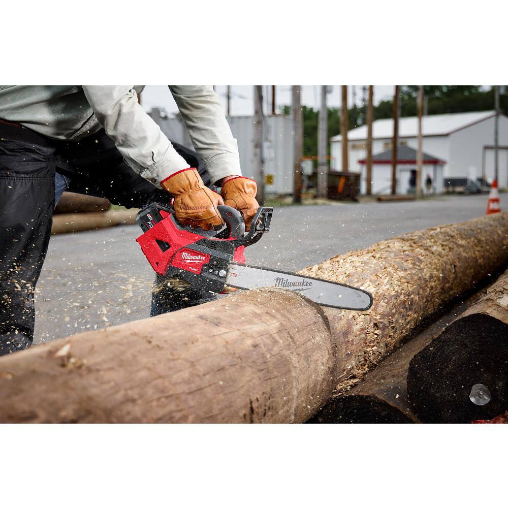 Milwaukee 14 in. Chainsaw Bar & Chain Combo, .325 in. Low Profile Pitch, .043 in. Gauge