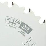 Milwaukee 6-1/2 in. x 40-Tooth Fine Finish Circular Saw Blade (2-Pack)