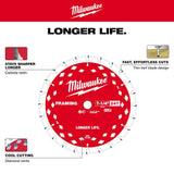 Milwaukee 7-1/4 in. x 24-Tooth Carbide Framing Circular Saw Blade, 5/8 in. Arbor