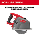 Milwaukee 8 in. x 42-Tooth Carbide Metal & Stainless Cutting Circular Saw Blade, 5/8 in. Arbor