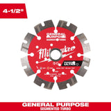 Milwaukee 5 in. Ultra Segmented General-Purpose Diamond Blade