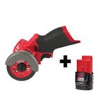 Milwaukee M12 FUEL 12V Brushless Cordless 3 in. Cut-Off Saw with HIGH OUTPUT CP2.5 Battery