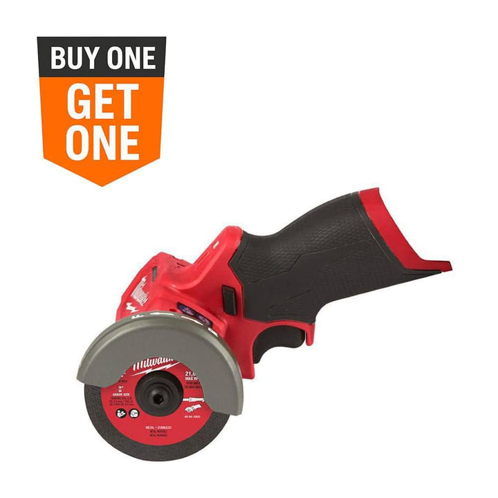 Milwaukee M12 FUEL 12V 3 in. Lithium-Ion Brushless Cordless Cut-Off Saw with M12 2.0 Ah Battery