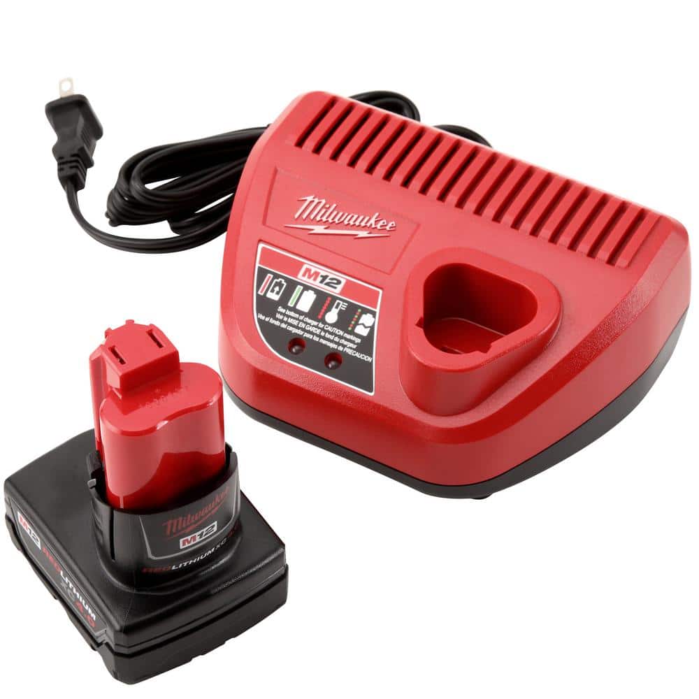 Milwaukee M12 FUEL 12V 3 in. Lithium-Ion Brushless Cordless Cut-Off Saw Kit with M12 HACKZALL Reciprocating Saw