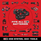 Milwaukee M18 18V Lithium-Ion Cordless 6-1/2 in. Circular Saw Kit with Two 3.0Ah Batteries, 2630-20 + 48-11-1837