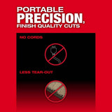 Milwaukee M18 FUEL 18V Lithium‑Ion Brushless Cordless 6-1/2 in. Plunge Track Saw Kit with 106 in. Guide Rail