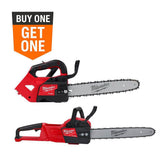 Milwaukee M18 FUEL 14 in. Top Handle & 16 in. Brushless Cordless Chainsaw Combo Kit, 18V (2-Tool)