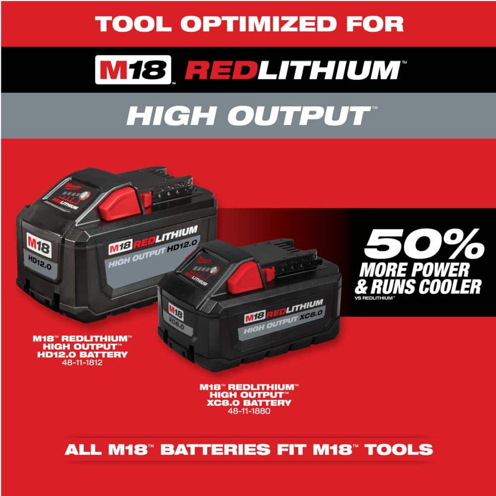 Milwaukee M18 FUEL 14 in. Top Handle 18V Lithium-Ion Brushless Cordless Chainsaw & String Trimmer/Blower Combo Kit (3-Tool)