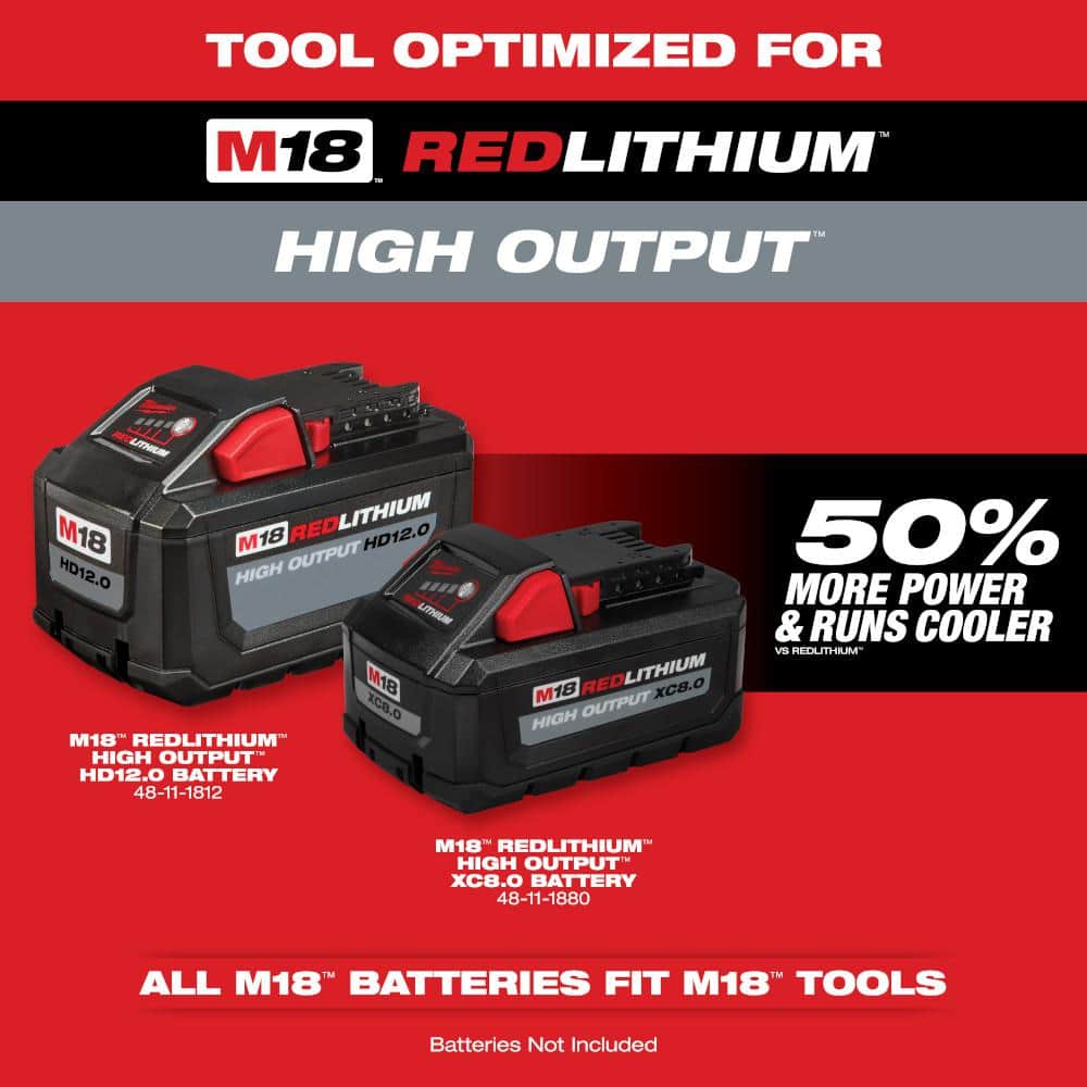 Milwaukee M18 FUEL 14 in. Top Handle 18V Lithium‑Ion Brushless Cordless Chainsaw & M18 FUEL 8 in. HATCHET Pruning Saw, Tool‑Only Combo (2826-20T/3004-20)