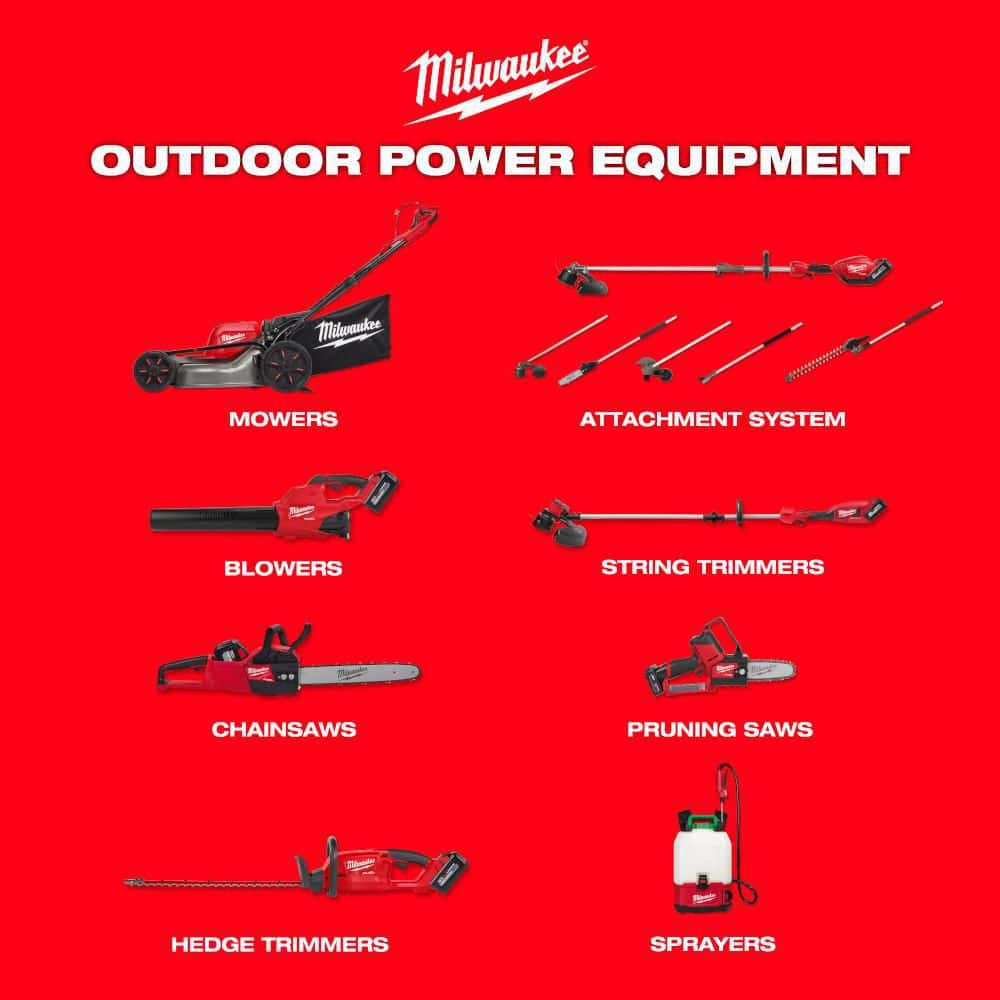 Milwaukee M18 FUEL 8 in. 18V Lithium-Ion Brushless Cordless HATCHET Pruning Chainsaw (Tool-Only) with Two 8 in. Saw Chains