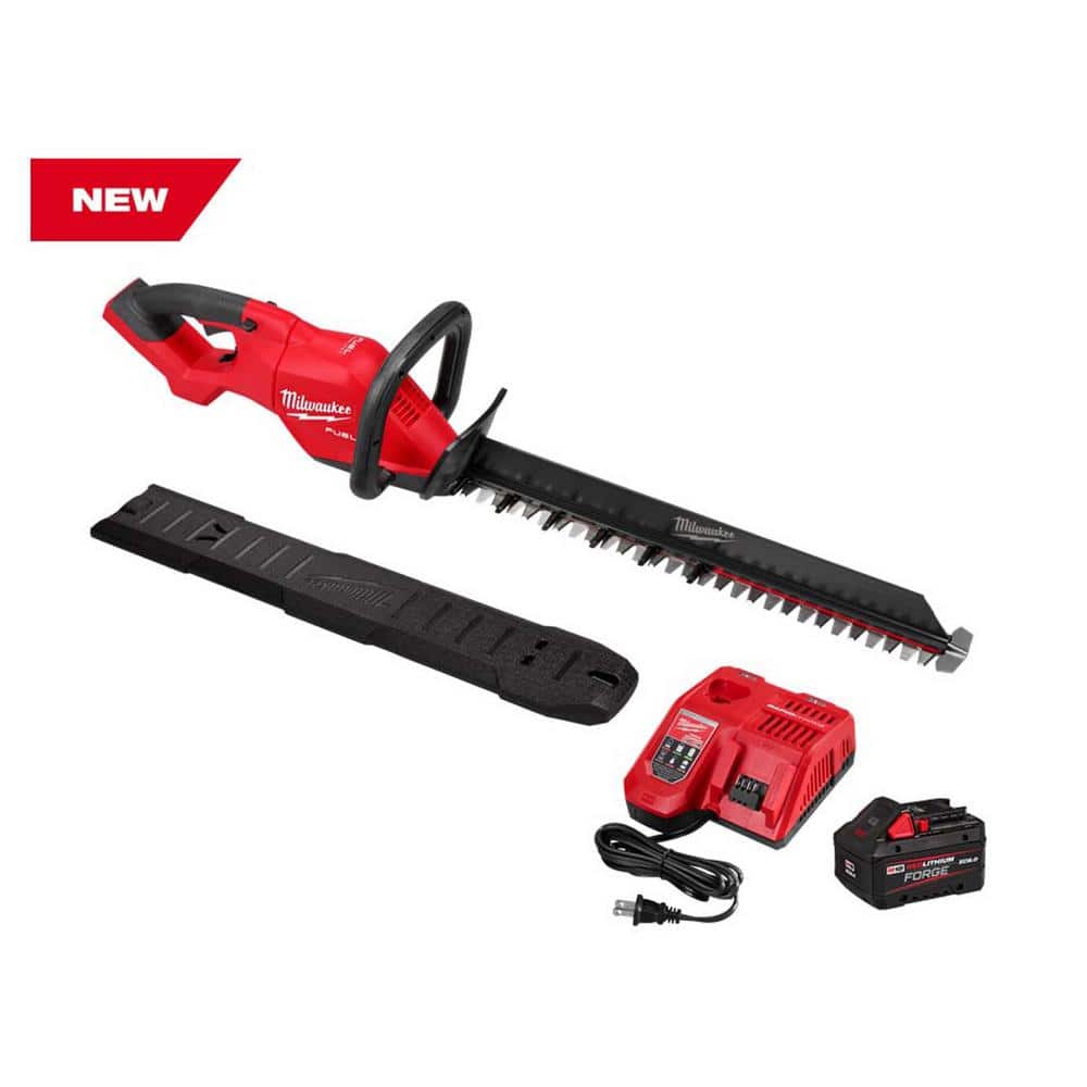 Milwaukee M18 FUEL 30" Cordless Hedge Trimmer Kit with 8.0 Ah Battery and Charger